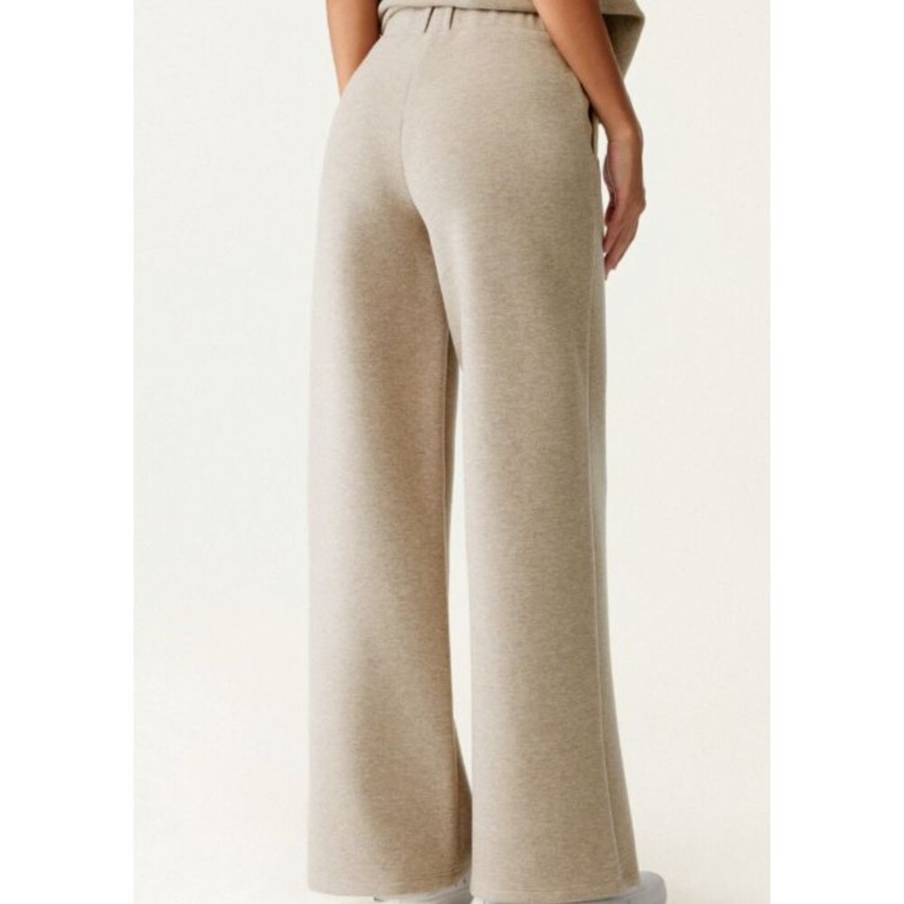 OGL FuzzLuxe Cozy Wool Blend High Waist Straight Leg Pull On Pants Size XL - Picture 6 of 10